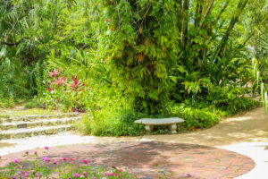 Courtyard at Ormond Memorial Gardens