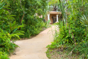 Sidewalk at Ormond Memorial Gardens