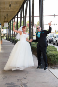 Bride & Groom Jump