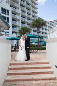 Bride & Groom at Hotel