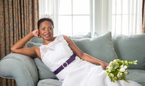 Bride On Couch